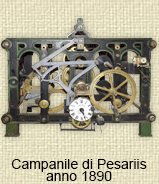 Pesariis campanile della Parrocchia dei S.S. Filippo e Giacomo